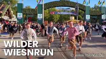 „In 13 Jahren nicht erlebt“: Wiesn-Run sorgt 2026 für spektakuläre Szenen – Video zeigt Ansturm