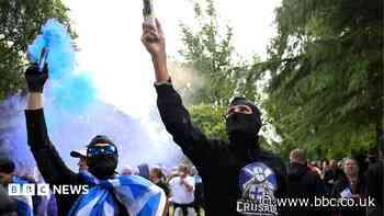 Five more men charged over Glasgow Green protests disorder
