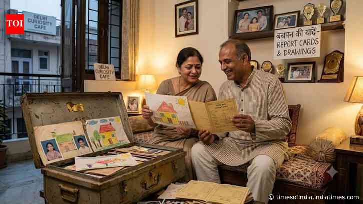 Psychology says parents who save old drawings may be preserving more than childhood memories