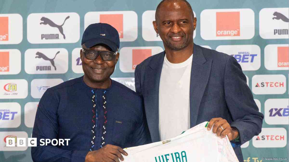 Senegal job an 'absolute dream' for new boss Vieira