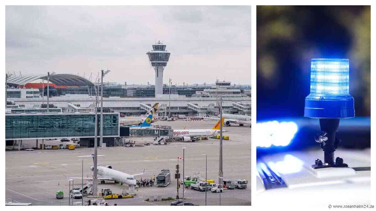 Schwerer Unfall am Flughafen München: Auto prallt gegen Flugzeug und Passagierbrücke