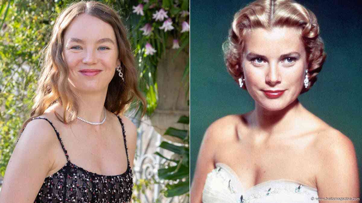 Newly-engaged Princess Alexandra of Hanover sizzles in backless Grace Kelly gown