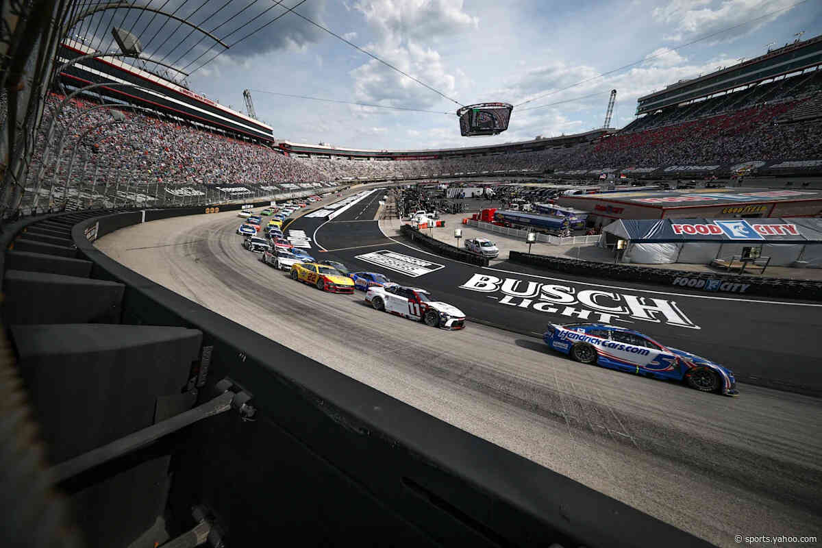 NASCAR Cup Series Bristol lineup, TV schedule for Saturday's race