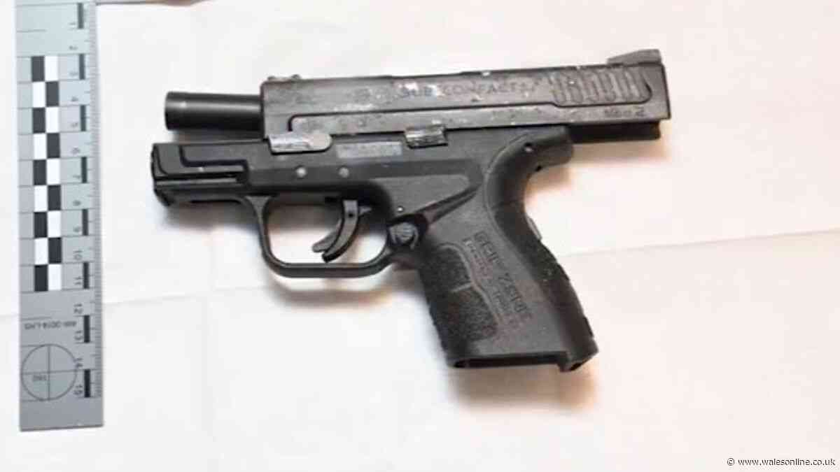 Man found with loaded handgun after police search Cardiff flat