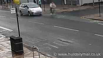 Cyclist 'lucky to be alive' after reckless driver ploughed into her on Holderness Road