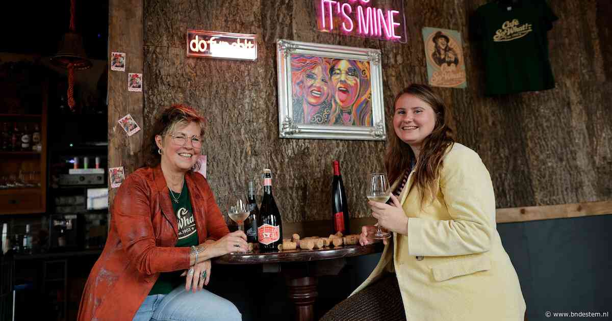 Dinny en Lotte starten met ‘pop-upwijnbar’ So Wine in Steenbergen