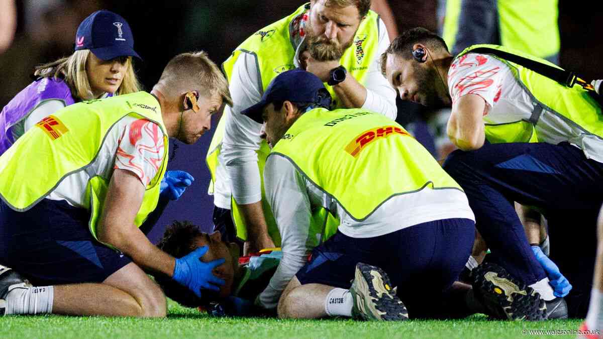 Luckless England international knocked out in sickening incident 46 seconds into debut