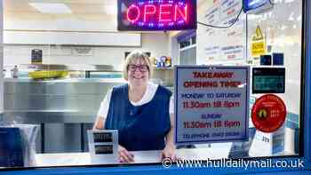 I visited seaside town a stone's throw from Hull that's 'home of fish and chips'