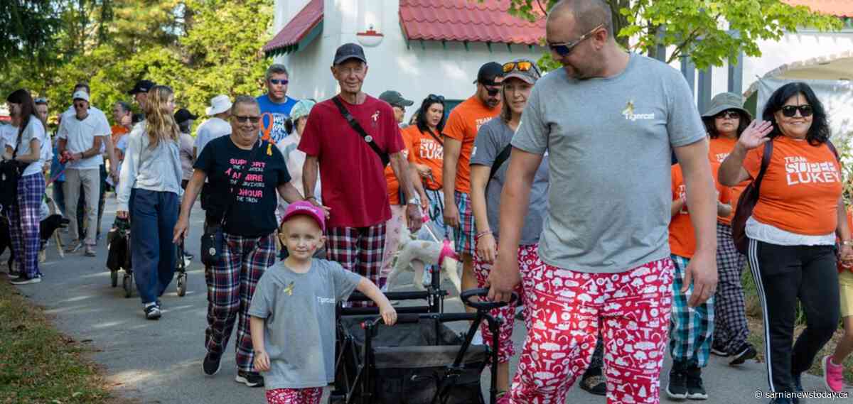 Childcan PJ Walk returns to Bright's Grove