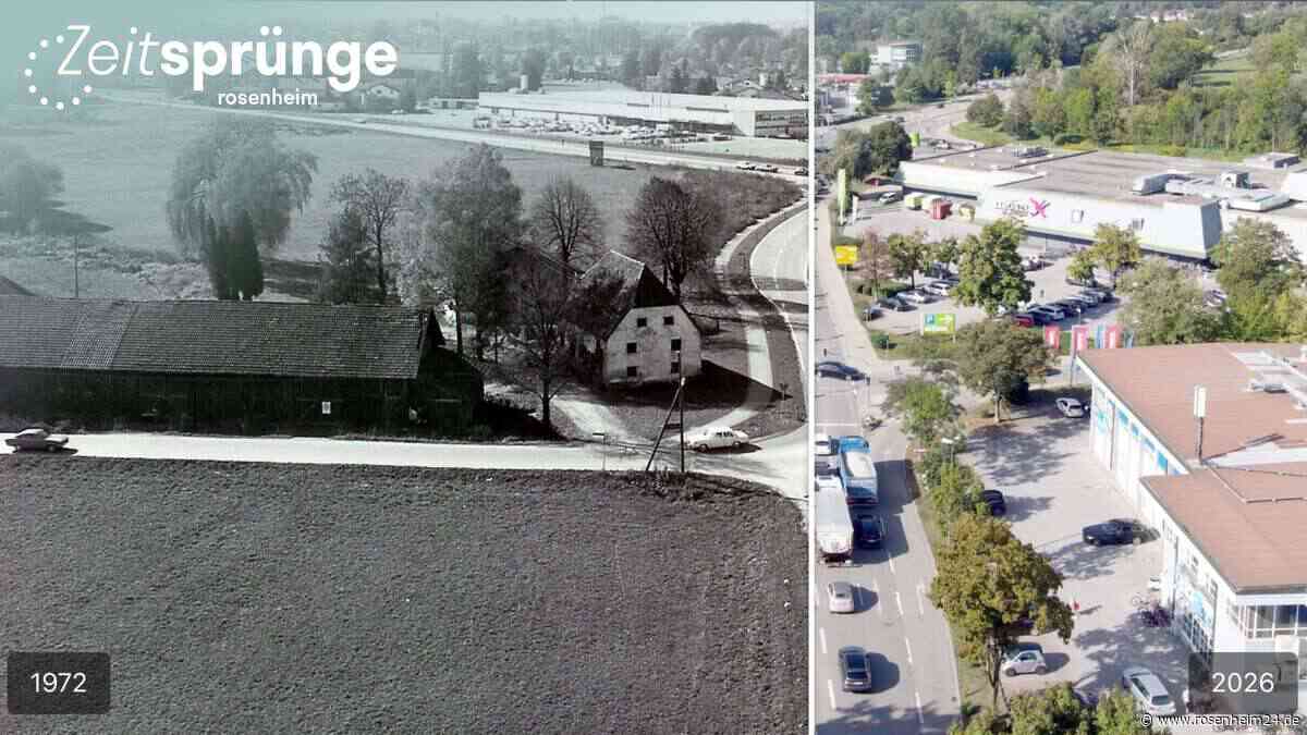 Rosenheimer Zeitsprünge: In diesem Stadtteil geht die Sonne scheinbar nie unter