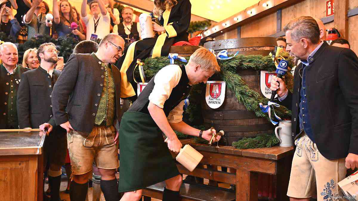 Neuerung beim Einzug der Wirte: Gelungene Premiere - Münchens OB Krause eröffnet das Oktoberfest