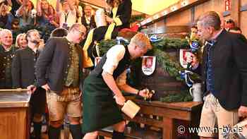 Neuerung beim Einzug der Wirte: Gelungene Premiere - Münchens OB Krause eröffnet das Oktoberfest