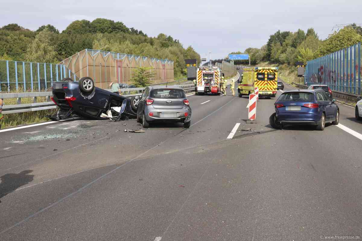 Autobahn 72 zwischen Chemnitz-Süd und Chemnitz-Rottluff gesperrt
