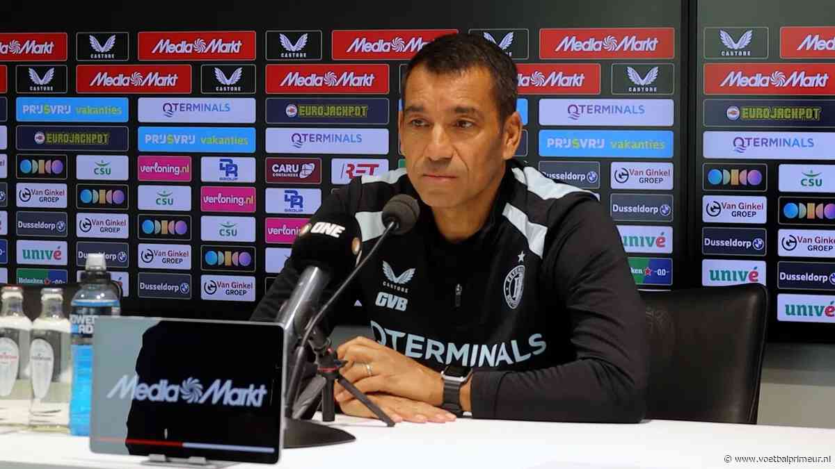 Van Bronckhorst op zijn hoede bij Feyenoord: 'Daar maken we geen verschil in'