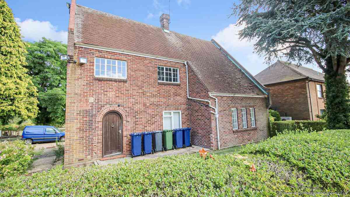 Inside the 'unique' £250,000 three-bed property located in a crematorium
