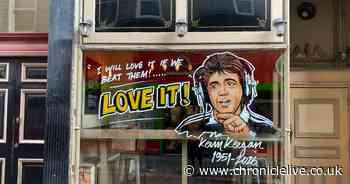 Pubs across the North East continue to pay tribute to Kevin Keegan with window designs