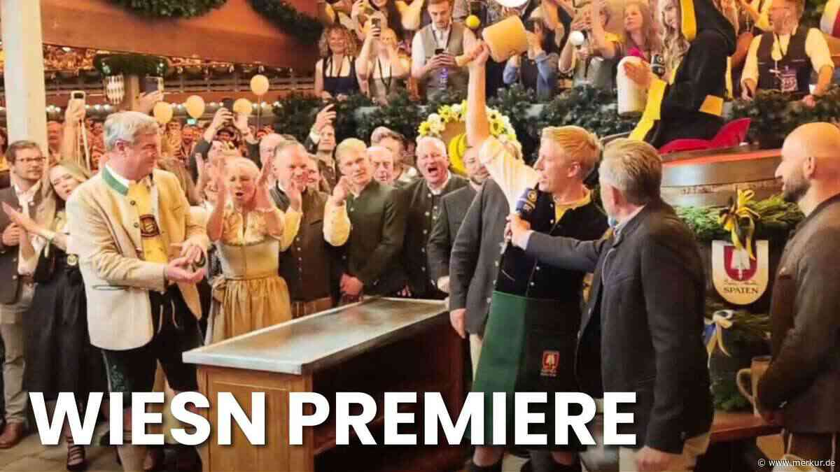 O‘zapft is! OB Krause eröffnet Wiesn 2026 mit zwei Schlägen – Video zeigt Premiere