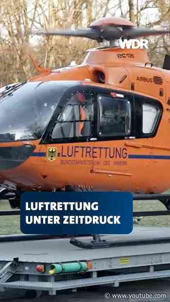 Luftrettung unter Zeitdruck: Verlegung in Spezialklinik | WDR #shorts