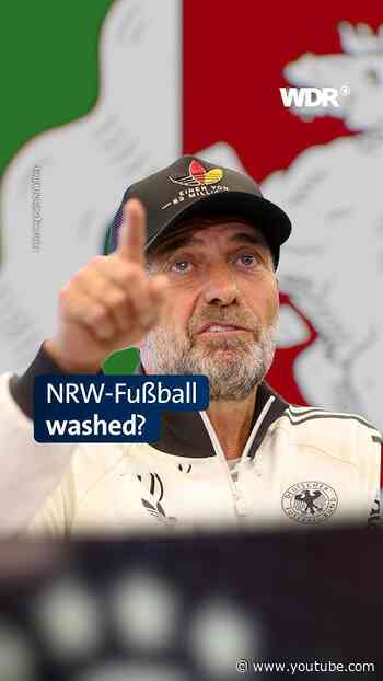Jürgen Klopps Kader - ohne Spieler aus NRW? #klopp #dfb #dfbteam #wdr #nrw