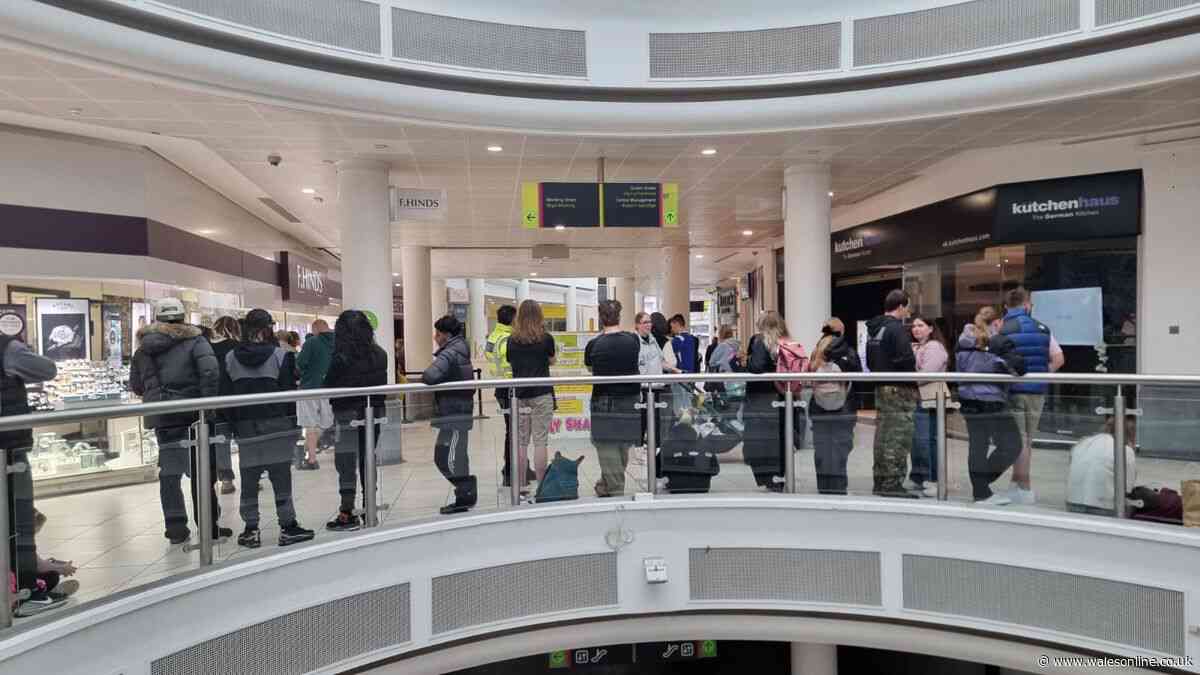 Pokémon fans queue for hours outside Cardiff shop for sought-after collectable