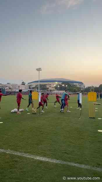 Foot Volley decider gets intense 👀  #AllInForChennaiyin