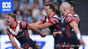 Live: Roosters steamroll Sharks to progress to NRL preliminary final