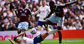 Doelpuntloos Tottenham met Nederlands centraal duo ontvangt Aston Villa