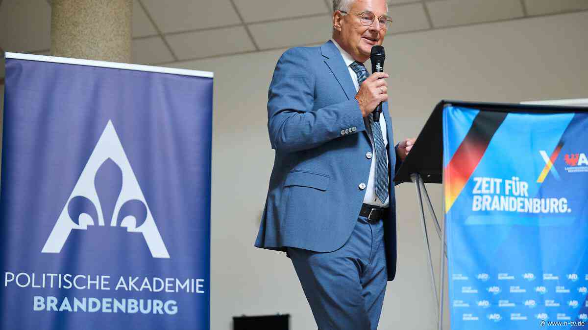 Kaderschmiede in Brandenburg: AfD schult Nachwuchs für Machtübernahme