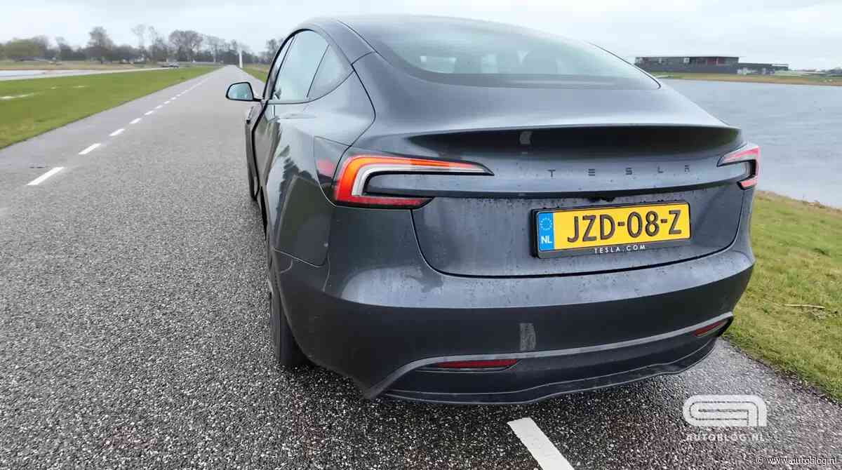 Tesla Model 3 Premium in Nederland teruggeroepen
