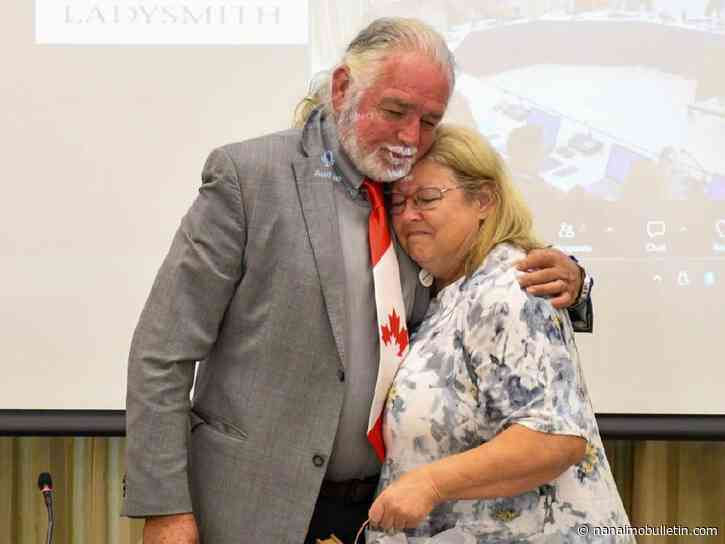 Duck Paterson bids farewell to Ladysmith council after 38 years of service