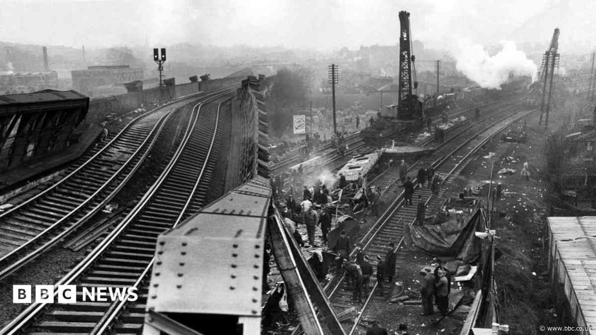 Rail disaster of 1957 marked by St John's plaque
