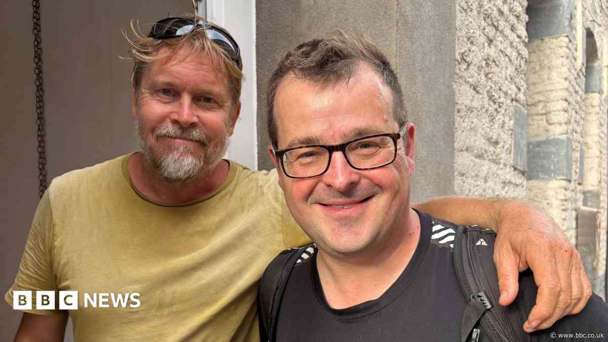 I joined Karl Bushby on his round-the-world walk