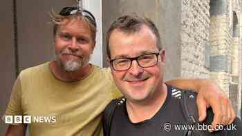 I joined Karl Bushby on his round-the-world walk