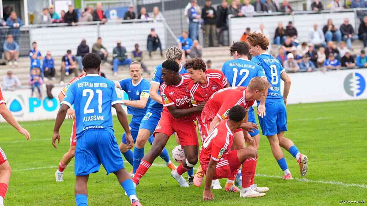 Live-Ticker: Rhynern führt 1:0 gegen den 1. FC Köln II - Koerdt trifft