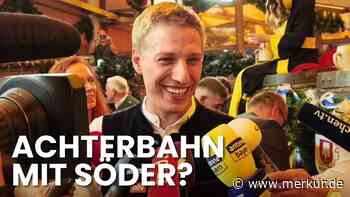 OB Krause nach Anzapf-Erfolg auf der Wiesn erleichtert – im Video macht er Söder ein Angebot