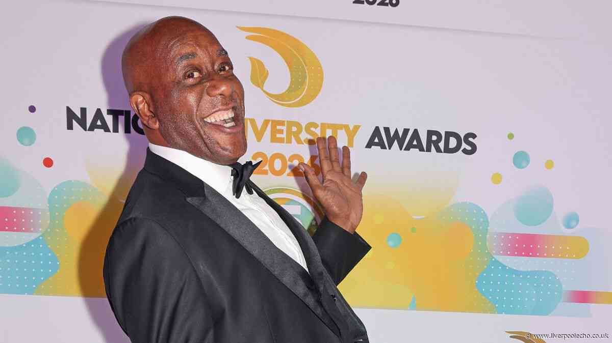 Ainsley Harriot thanks Liverpudlians 'for accepting who I am'