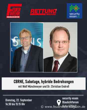 Panel: CBRNE, Sabotage & hybride Bedrohungen