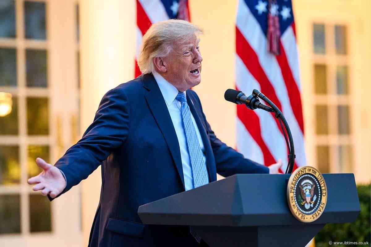 Donald Trump's Mystery Suit Bulge Put on Display by 'Most Beautiful' Aide Margo Martin Again