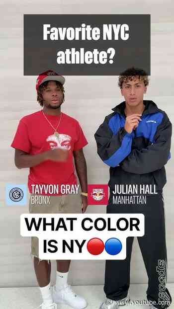 Tayvon Gray and Julian Hall got NYC takes👀 @newyorkcityfc // @redbullnewyork