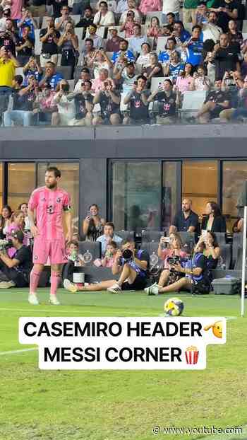 Messi and Casemiro direct connection🇦🇷🇧🇷
