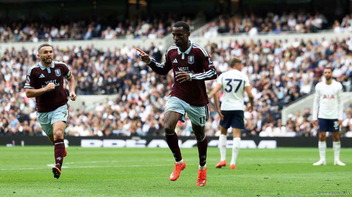 Sorry Spurs lose to Villa despite finally scoring