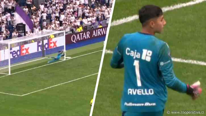 [VIDEO] Fabiano Avello se lució con un penal atajado a Real Madrid en el "Bernabéu"