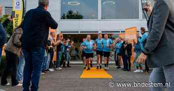 220 kilometer naar Hoogeveen tijdens de Fair Furniture Run voor Alzheimer Nederland