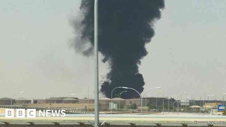 Smoke seen near Riyadh airport after air raid alerts in the Saudi capital