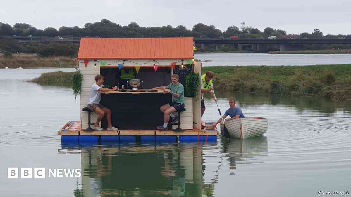 Floating home sought for bouyant river boozer