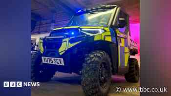 New all-terrain police vehicle to patrol beaches