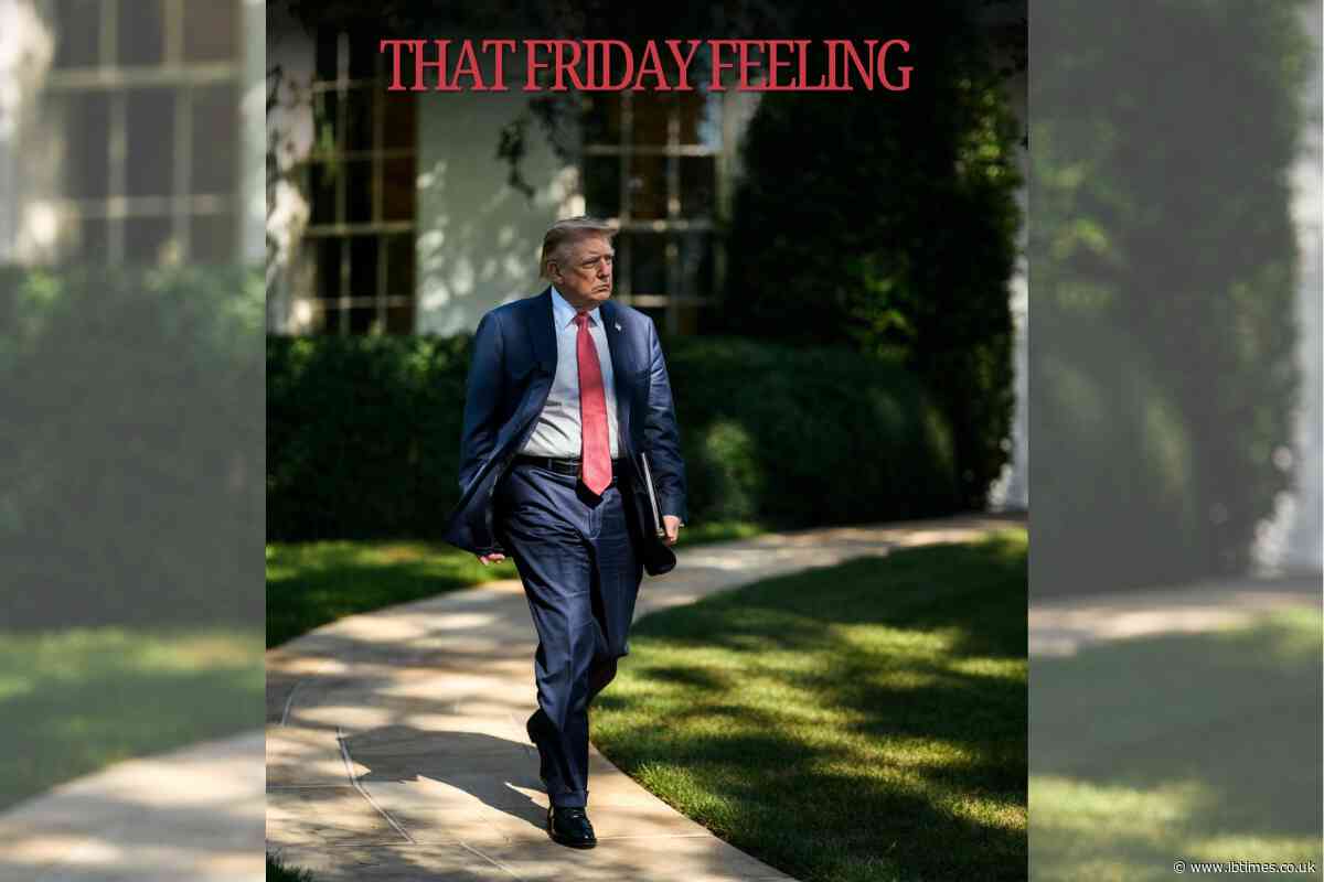 Trump Accused of Using AI for 'Shaving 100 Pounds Off' in a Picture After Observers Spot an Issue