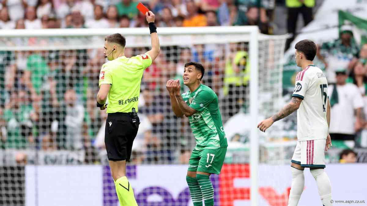 Three red cards for rivals as Madrid win U20 cup