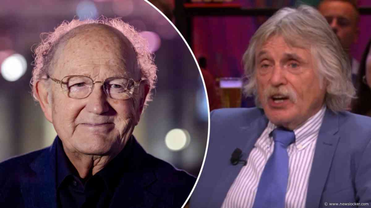 Johan Derksen haalt uit naar Joop van den Ende: ‘Hij stelt zich op als Jezus Christus!’
