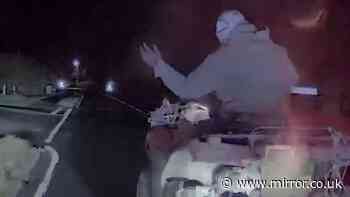 Hooded quad bike 'thief' leads police on countryside chase after desperate 999 call